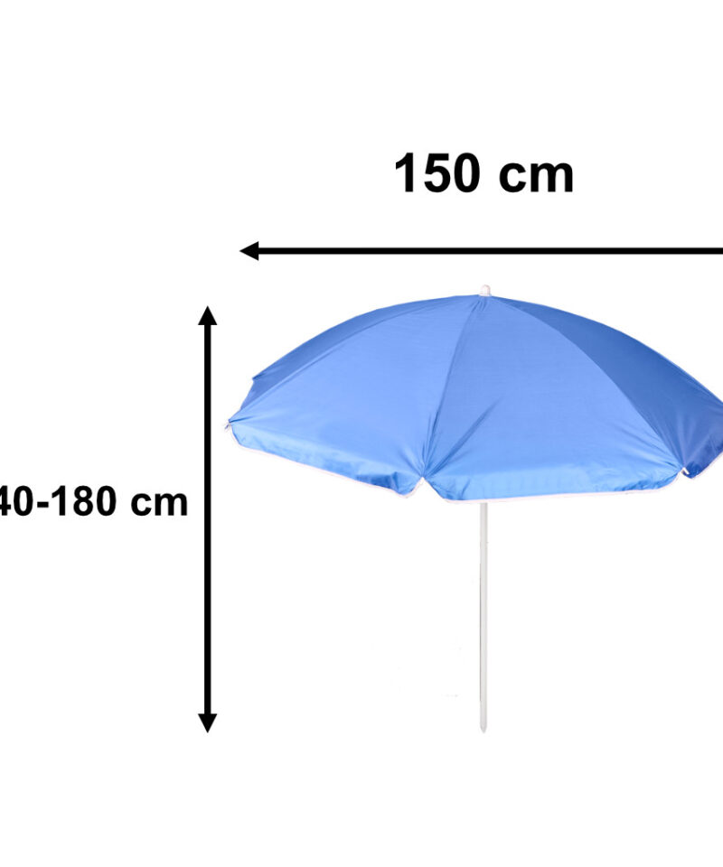 UV-kaitsega varikatus rannas
