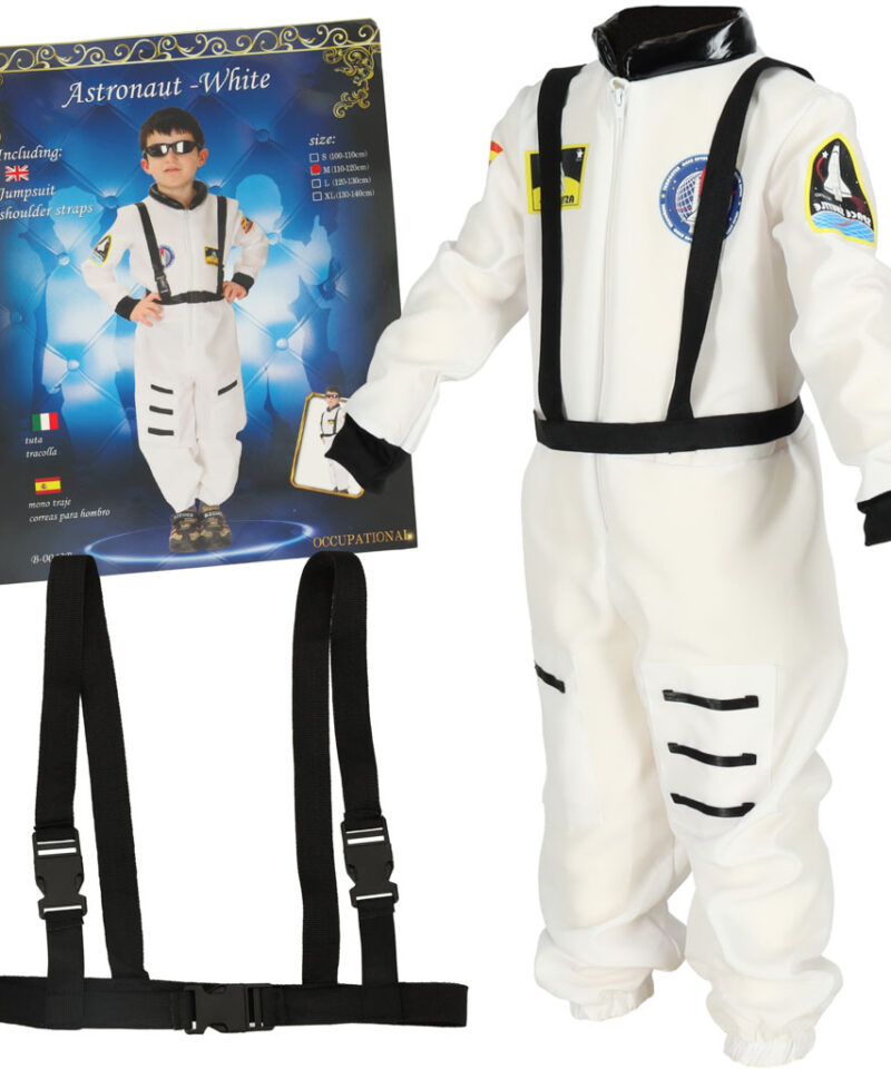 Laste astronauti kostüüm eesvaates