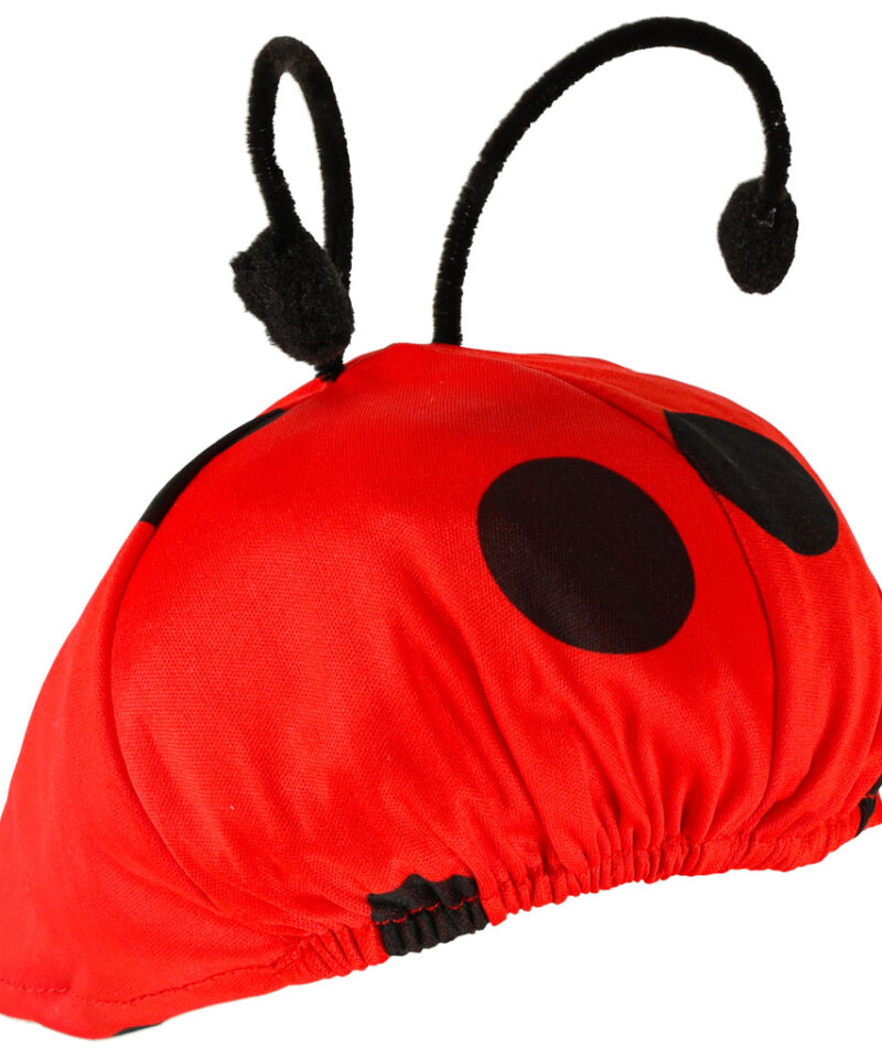 Punase ja musta värvikombinatsiooniga kostüüm