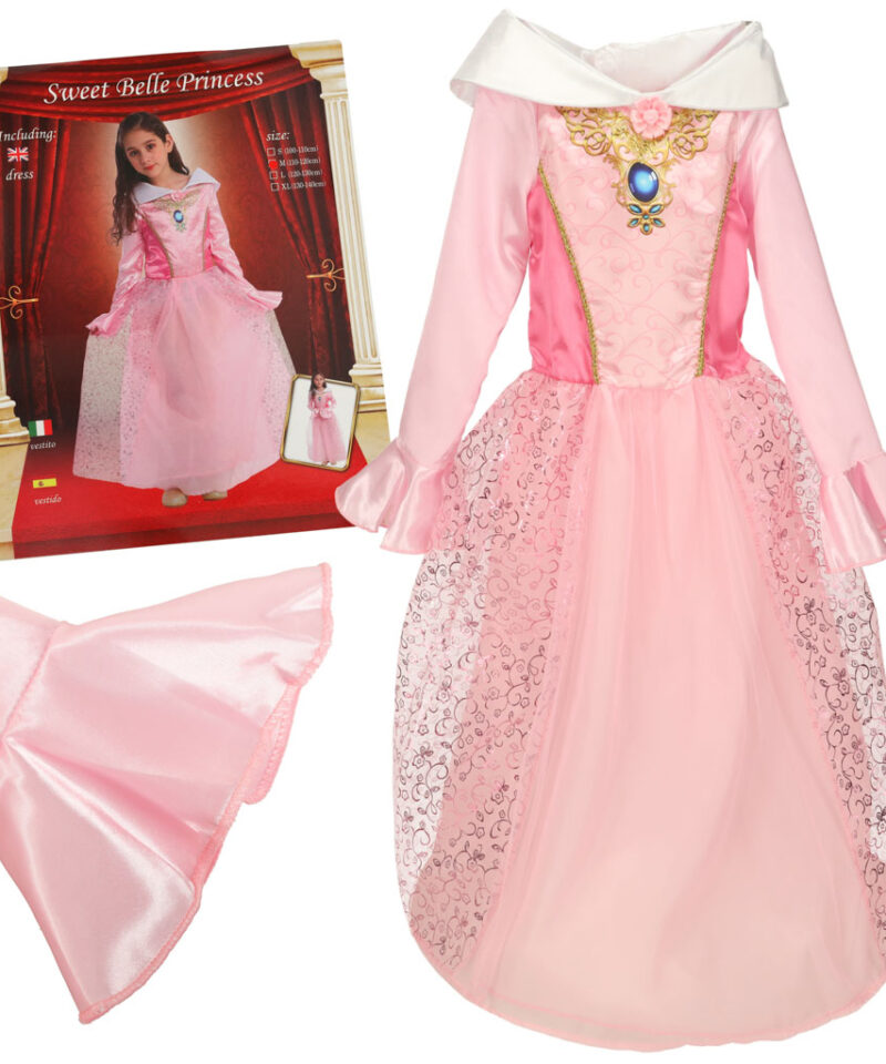 Laste printsessikostüüm suurus M eesvaates