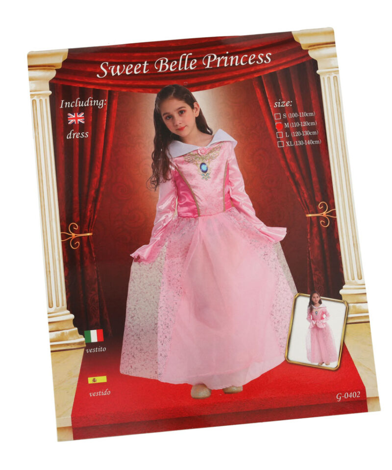 Printsessikostüüm koos laiendatud varrukatega
