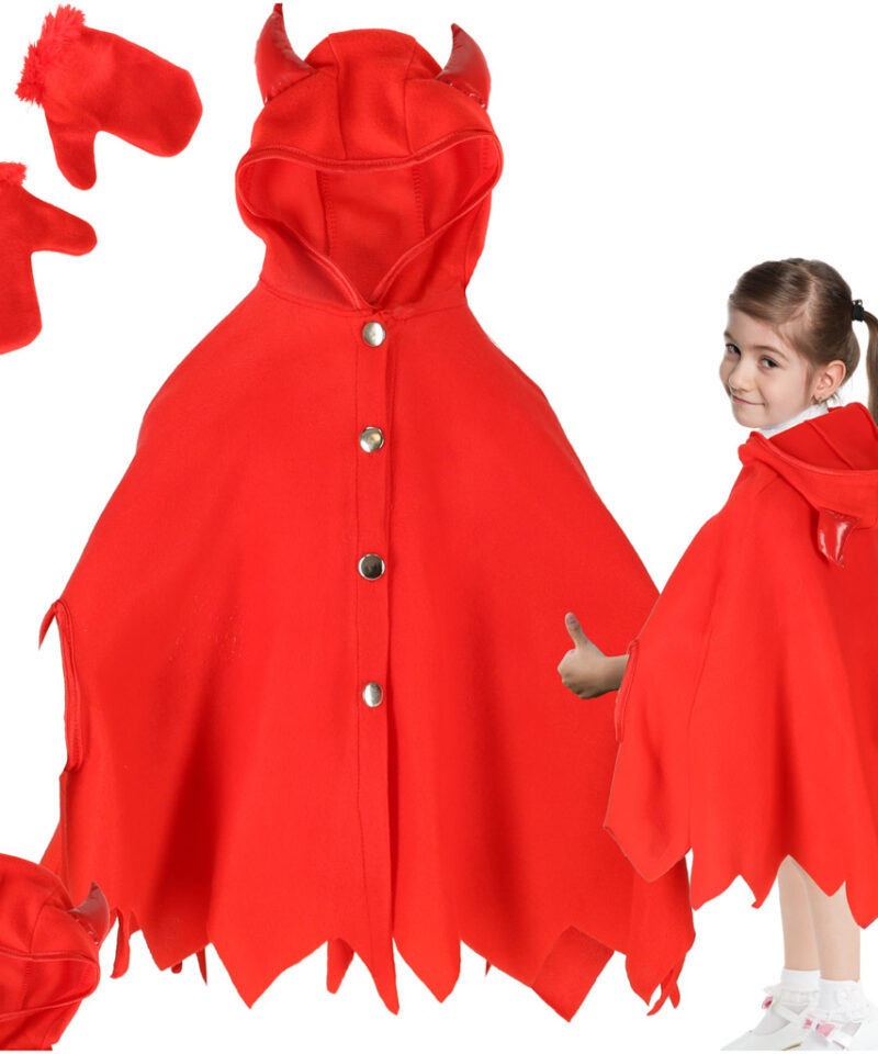 Kuradikostüüm lastele Halloweeniks