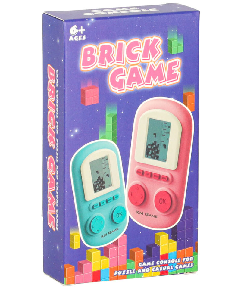 Roosa mängukonsool reisile