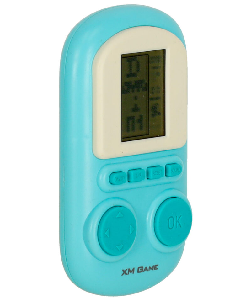 Sinine kaasaskantav mängukonsool lastele