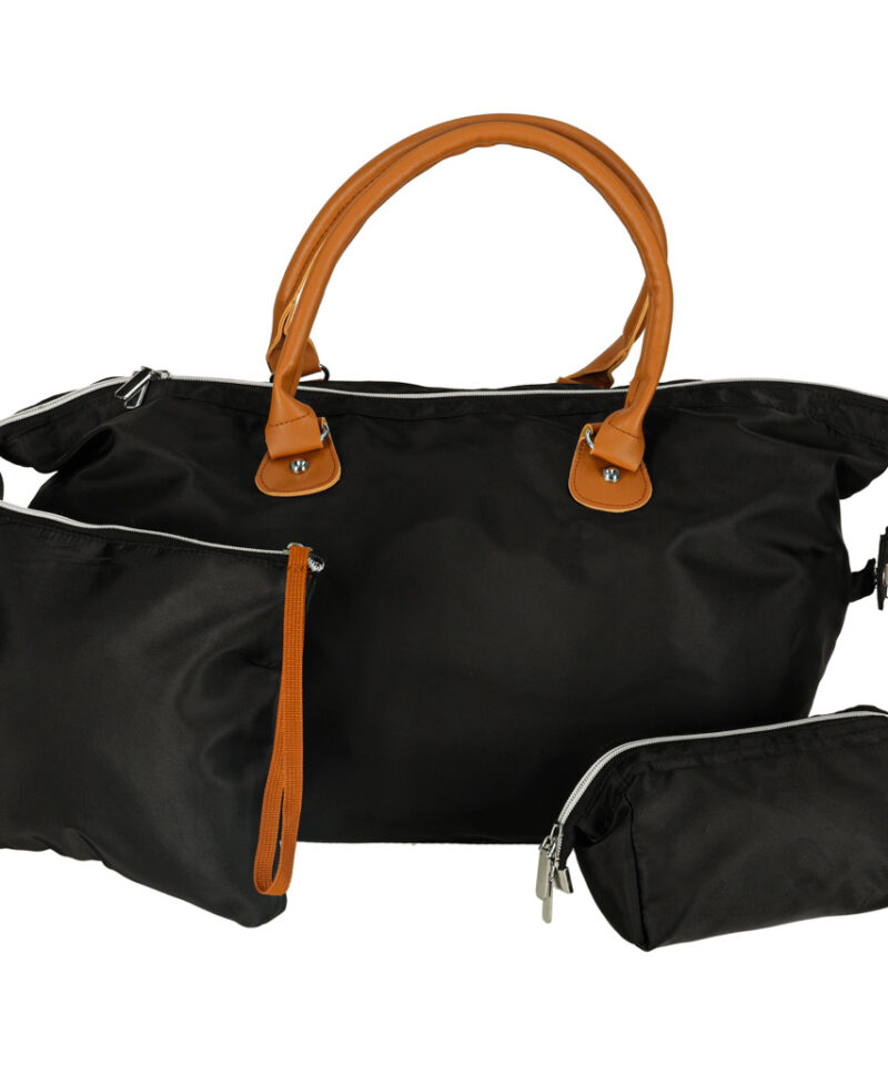 Stiilne must jalutuskärukott