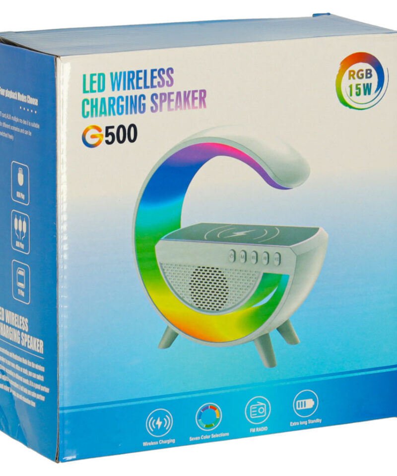 Juhtmevaba laadimisega RGB lamp