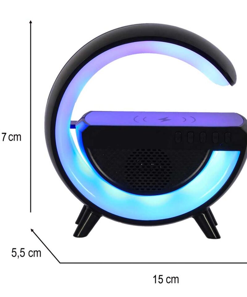 Juhtmevaba laadimisega RGB lamp