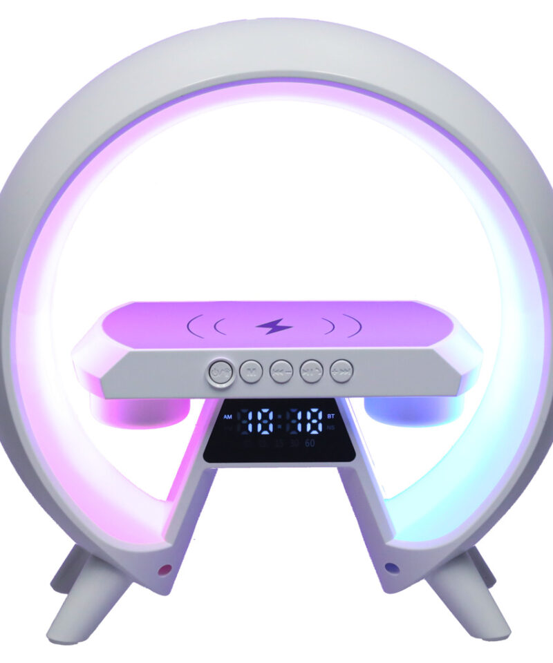 Kaasaegne öölamp mitme funktsiooniga