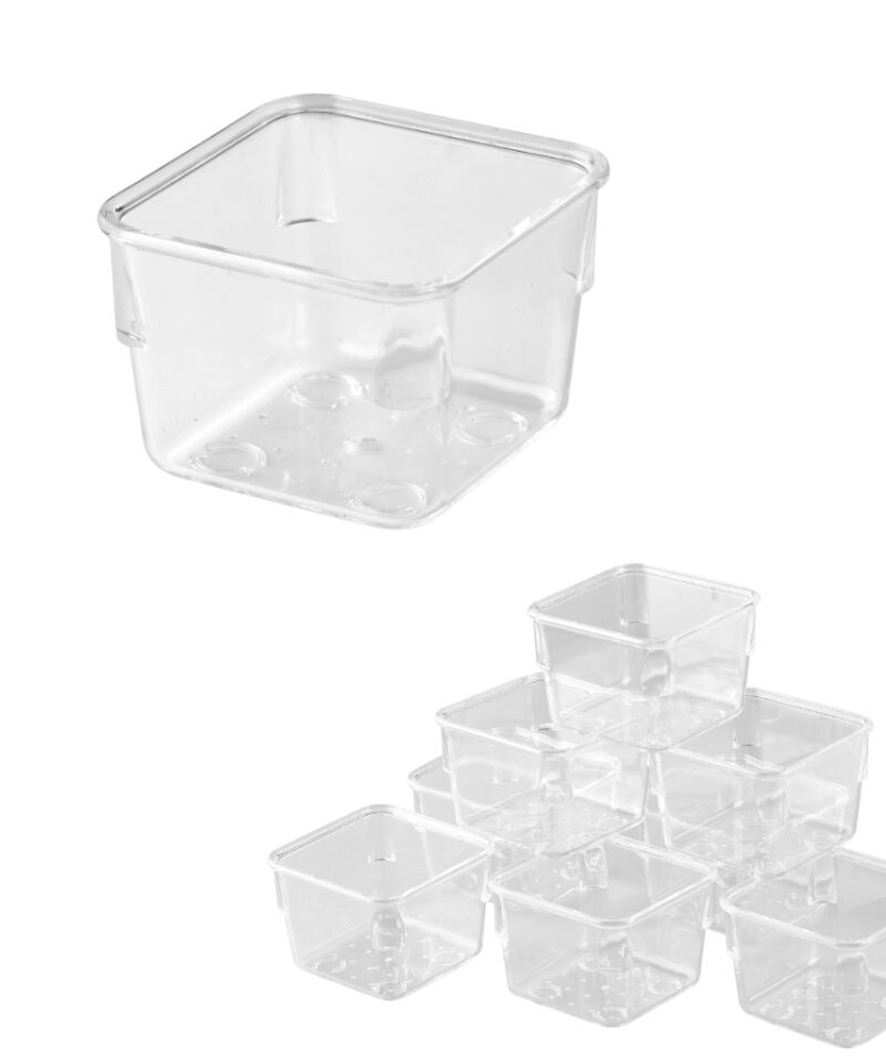 Akrüülist sahtliorganisaatorid erinevates suurustes