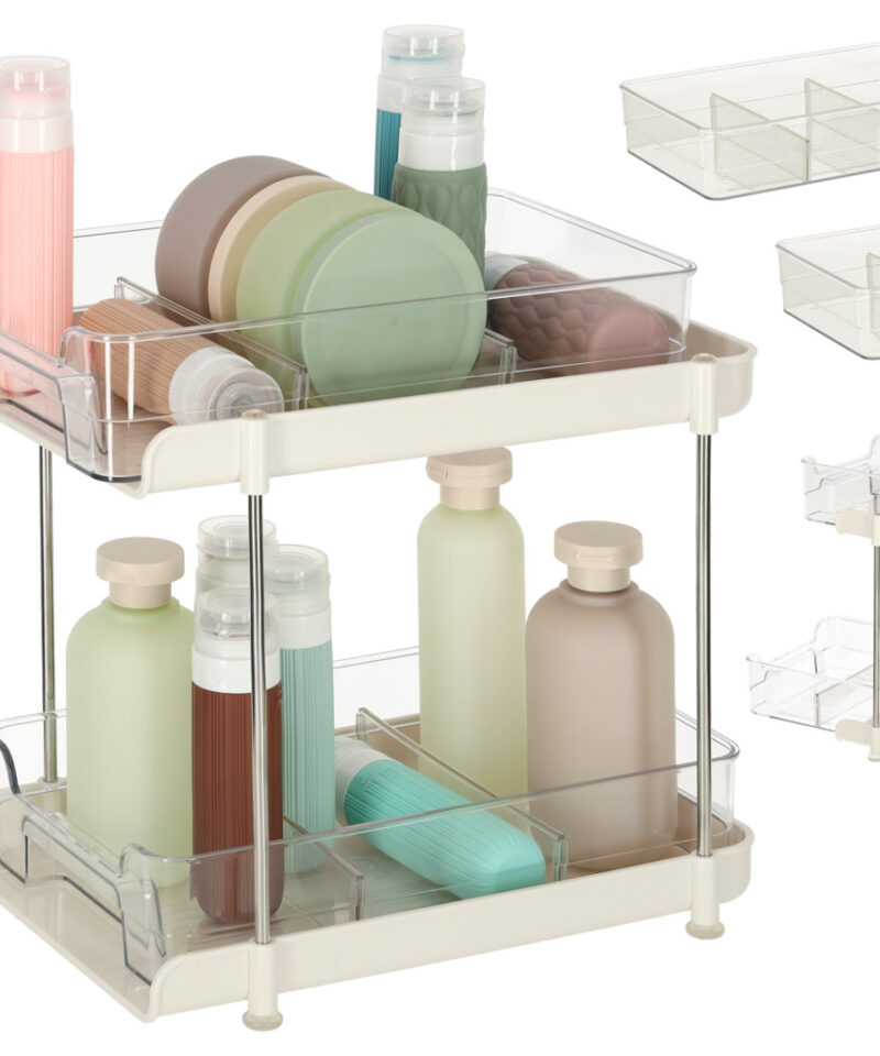 Kahekihiline akrüülist korraldaja köögis