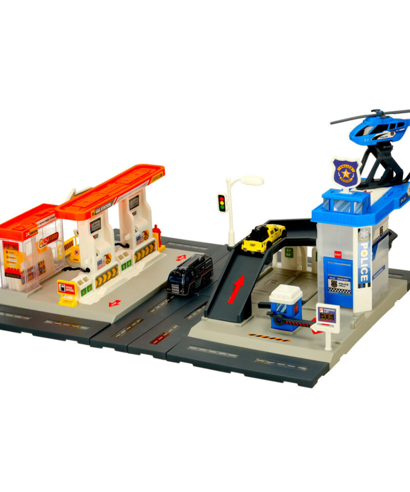 Loovust arendav bensiinijaama mängukomplekt