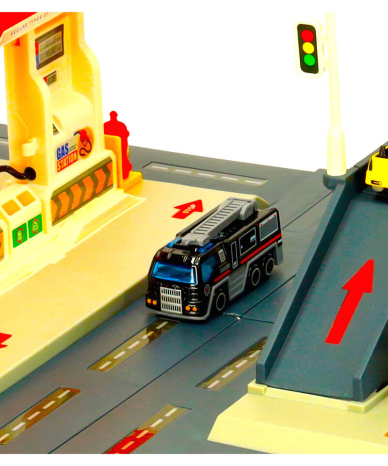 Helikopter ja autod mängukomplektis