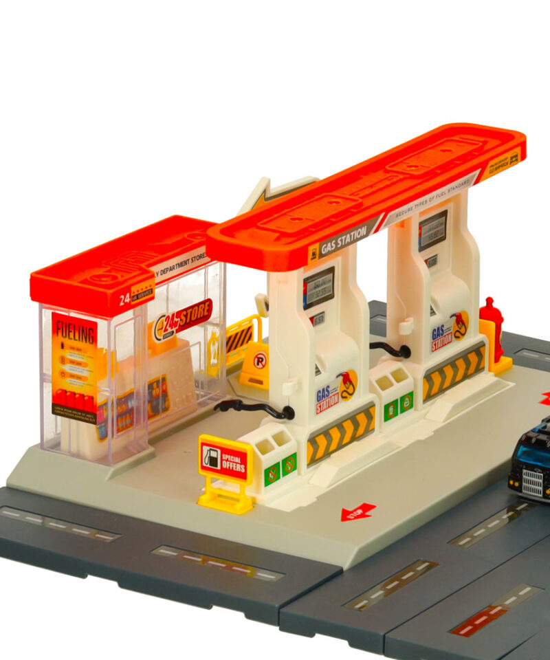 Helikopter ja autod mängukomplektis