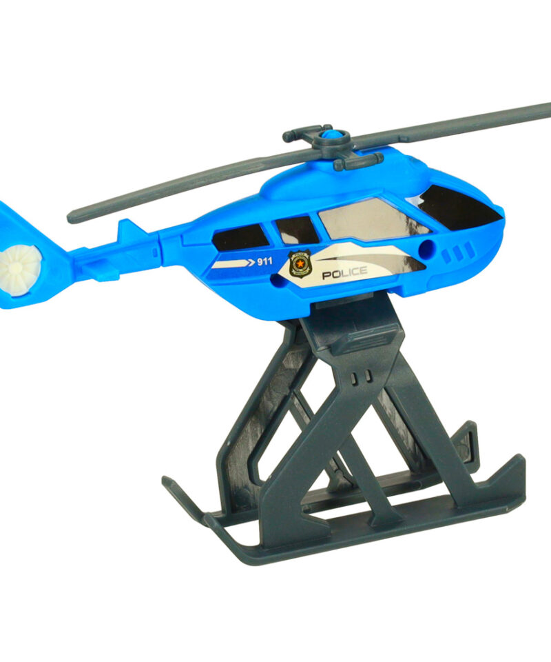 Helikopter ja autod mängukomplektis