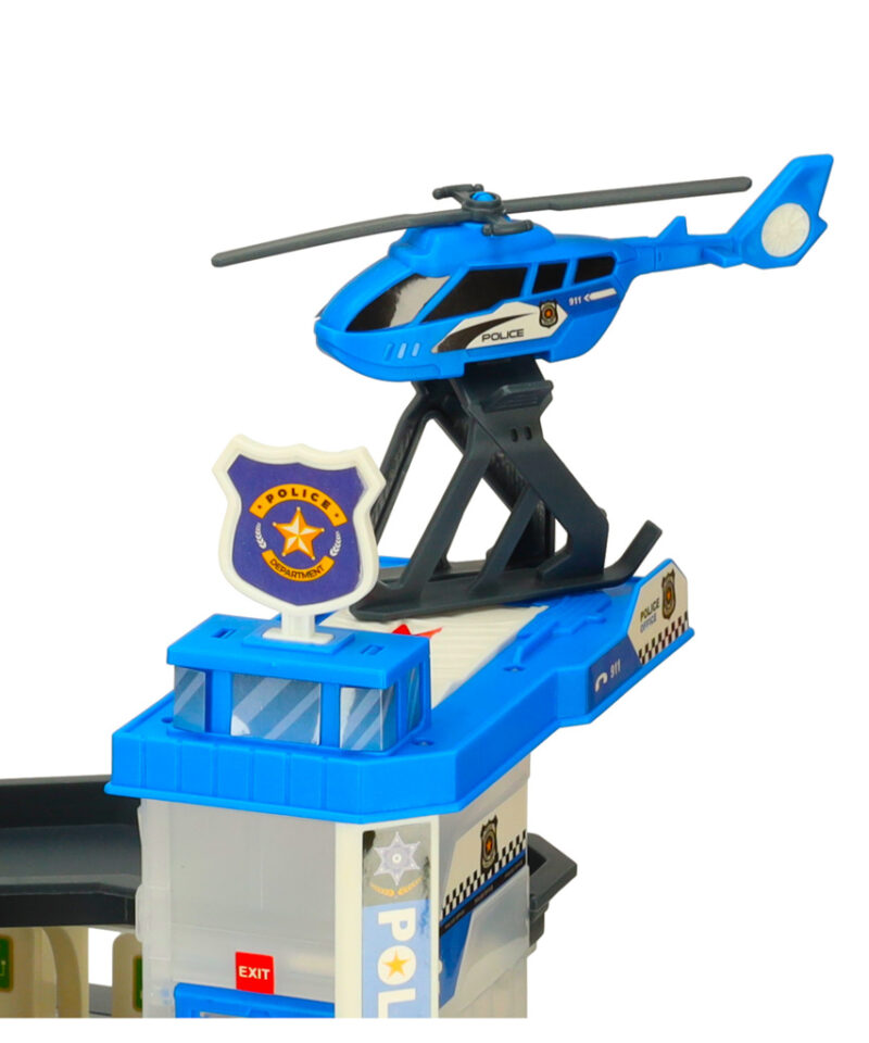 Helikopter ja autod mängukomplektis