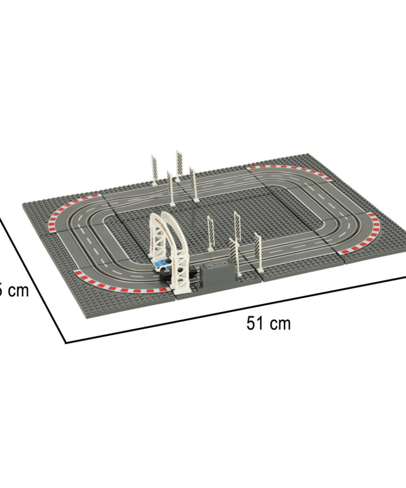 Võidusõidurada kaheksast rajatükist