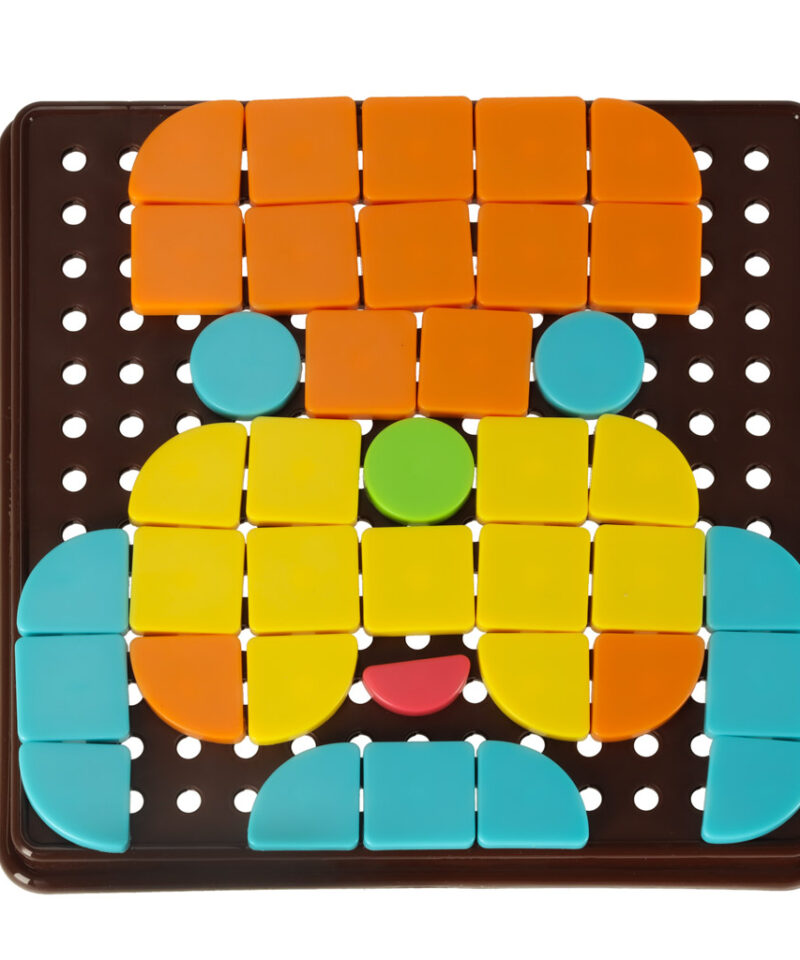 Kvaliteetne plastikust mosaiikmäng lastele