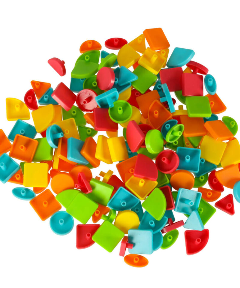 Lastele mõeldud mosaiikmäng hoiukotiga