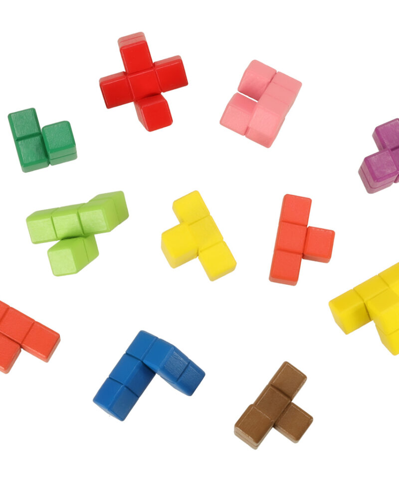 Ohutud ja vastupidavad puidust klotsid