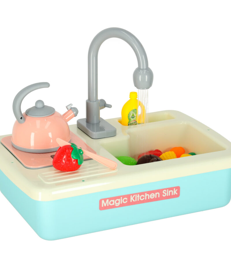 Laste mänguline köögivalamu sinine
