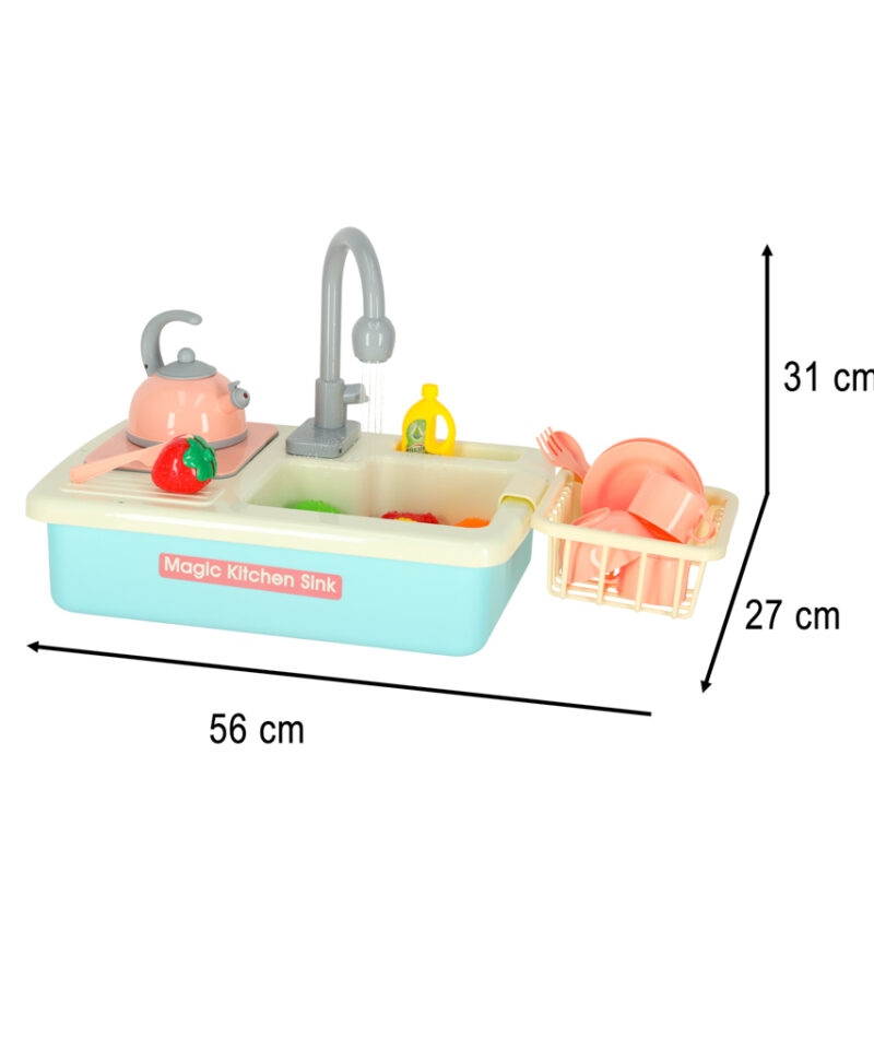 Realistlik veeringlusega köögivalamu