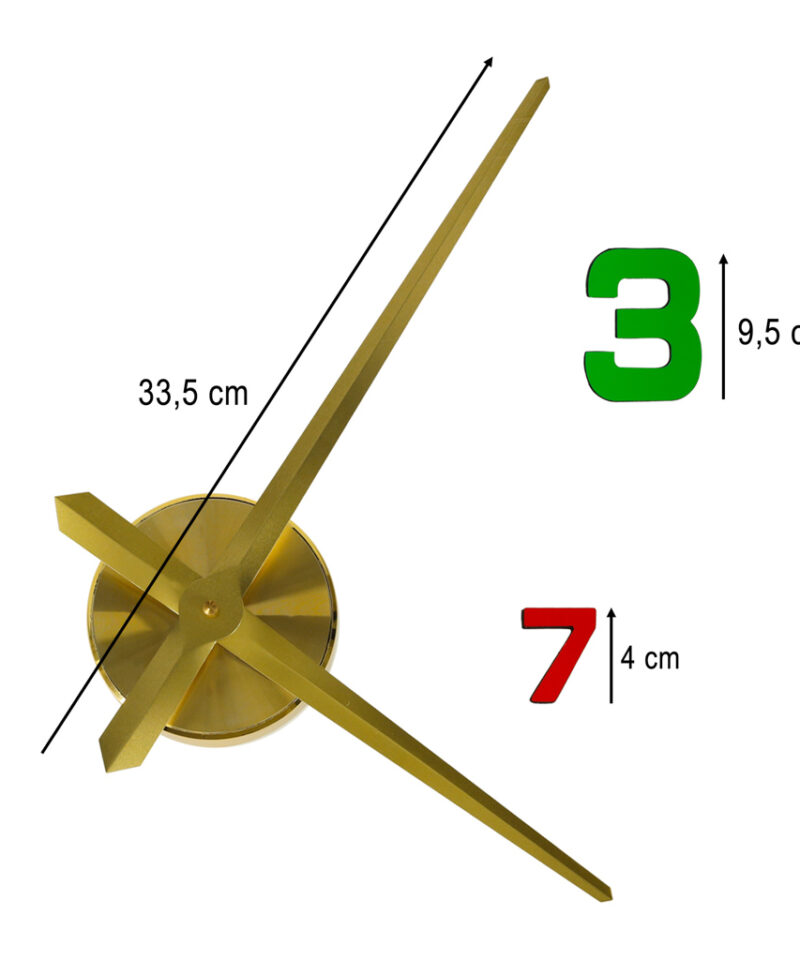 Elegantne isekleepuv seinakell