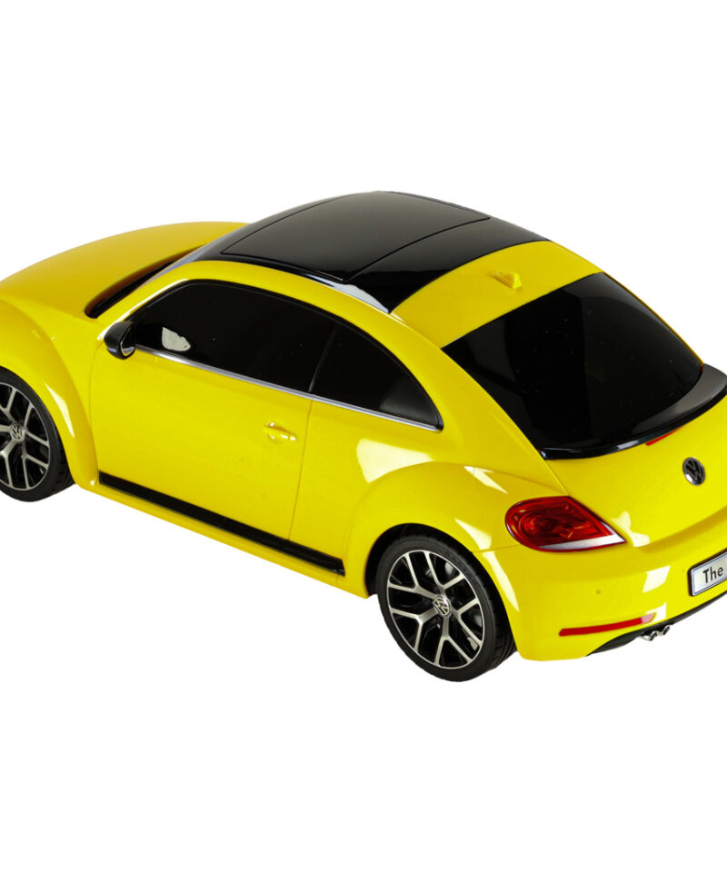 Kollane auto koos kontrolleriga