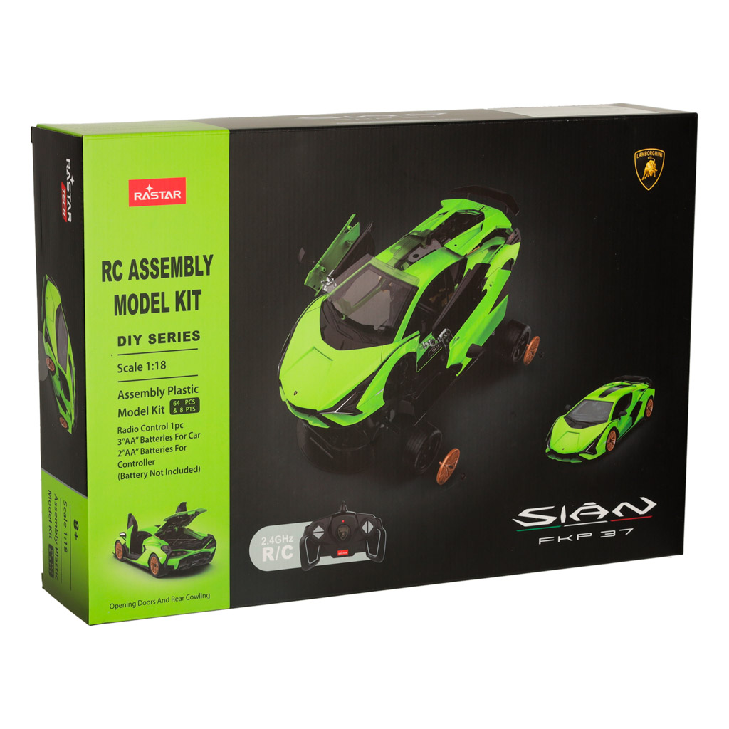 Kokkupandav auto detailne mudel