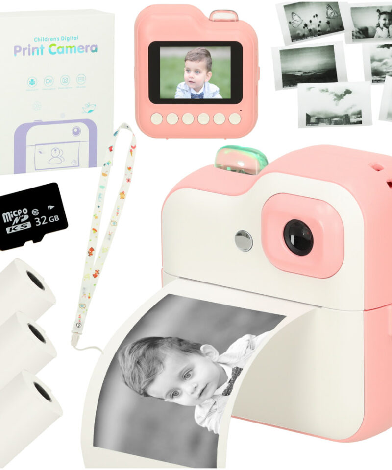 Roosa kaamera kohese printimisvõimalusega