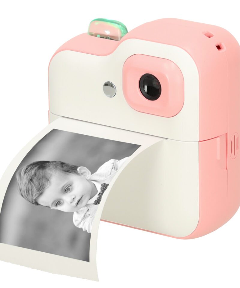 Lastele mõeldud fotoprinteriga kaamera