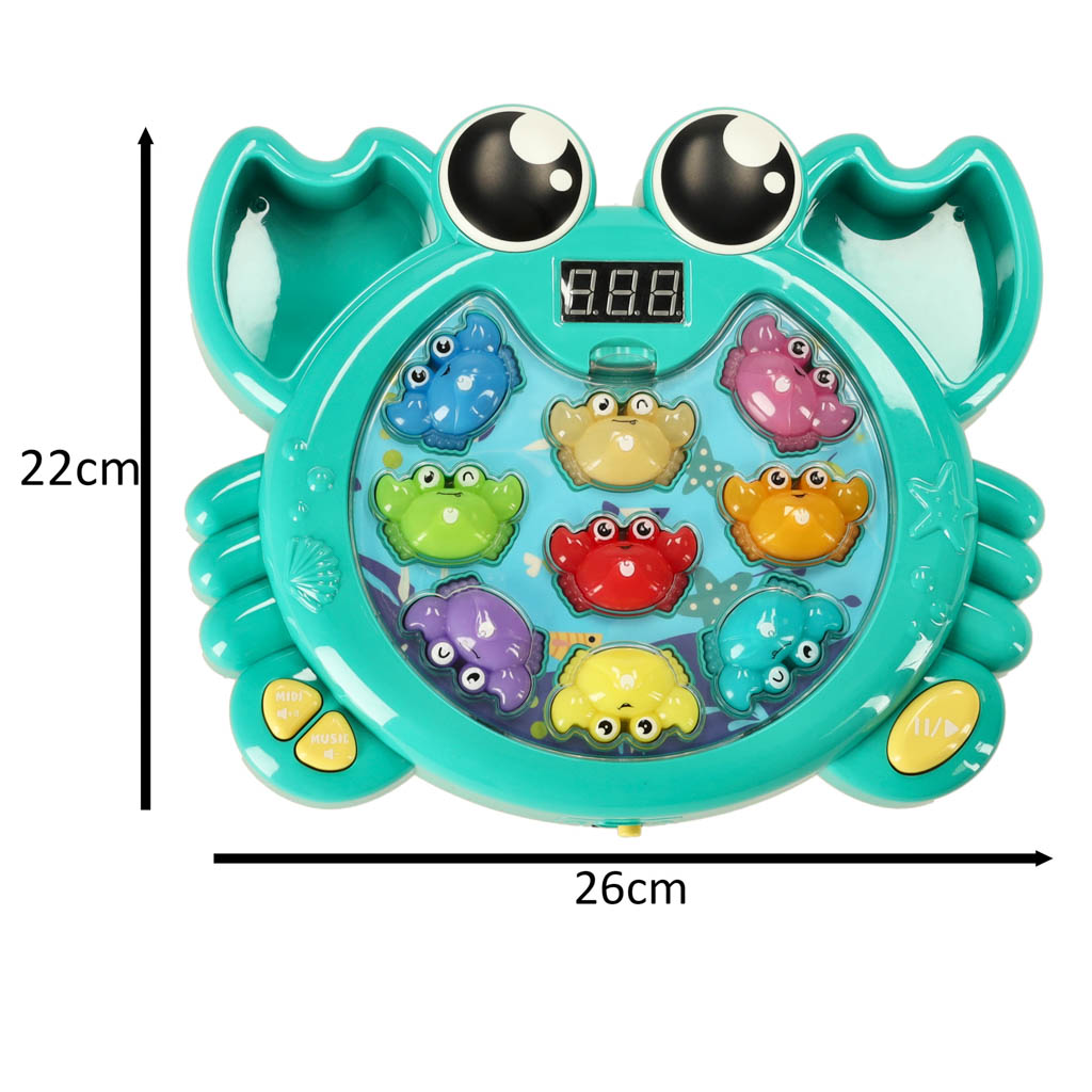 Krabi kujuline mänguasi stimuleerib kujutlusvõimet