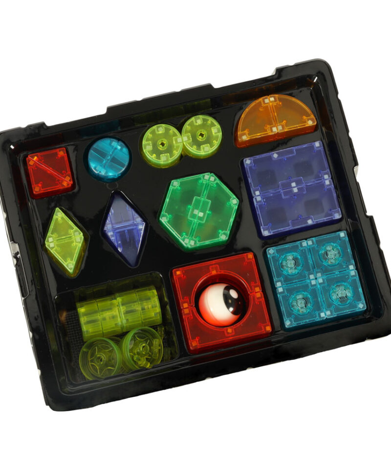 Põnev mäng valgusega klotsidega