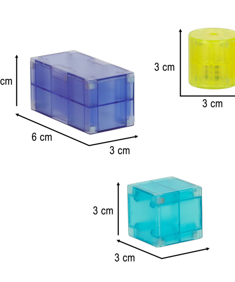 Põnev mäng valgusega klotsidega