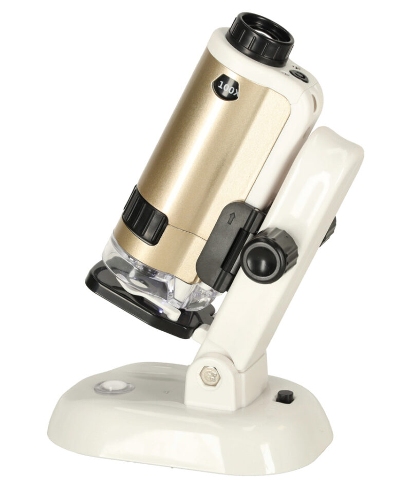 Kaasaskantav LED mini mikroskoop looduse avastamiseks