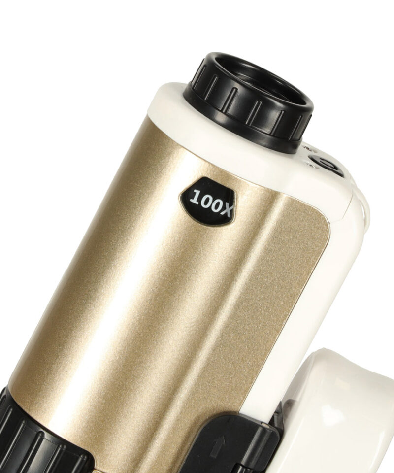 LED-valgustusega mikroskoop selge pildi saamiseks