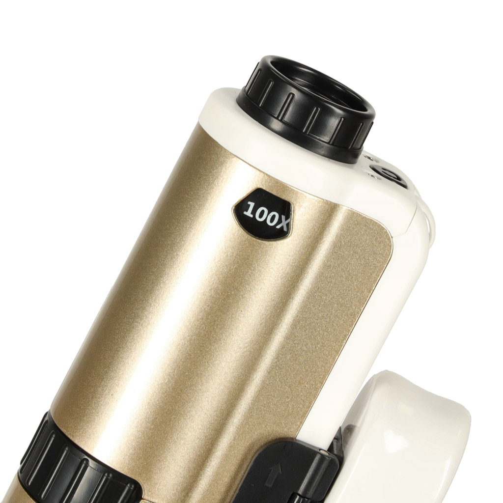 LED-valgustusega mikroskoop selge pildi saamiseks