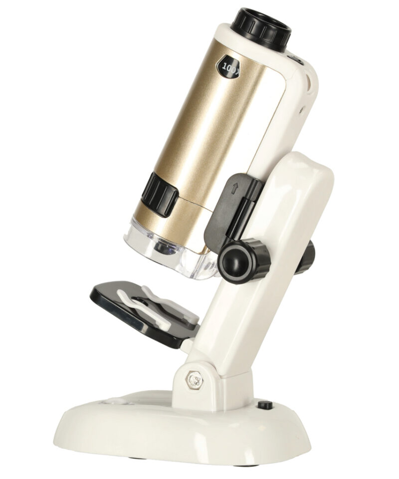 Mikroskoop kaks suurendustaset 100x ja 250x