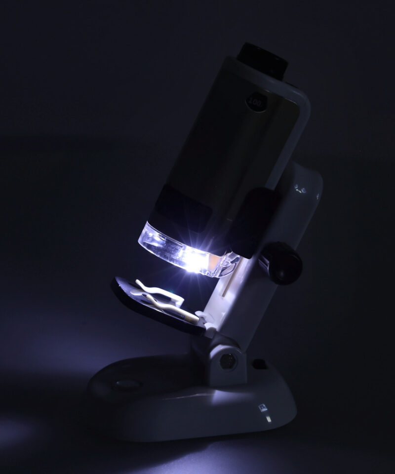 Taskusõbralik mikroskoop igale poole kaasa võtmiseks