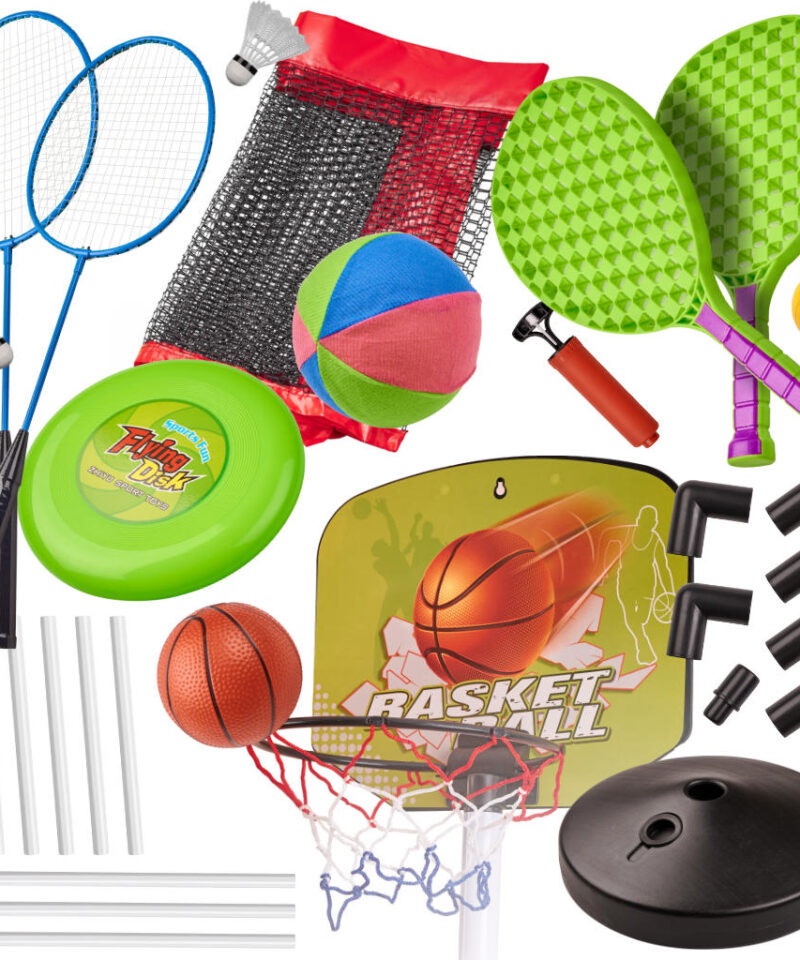 Laste spordikomplekt erinevateks aladeks