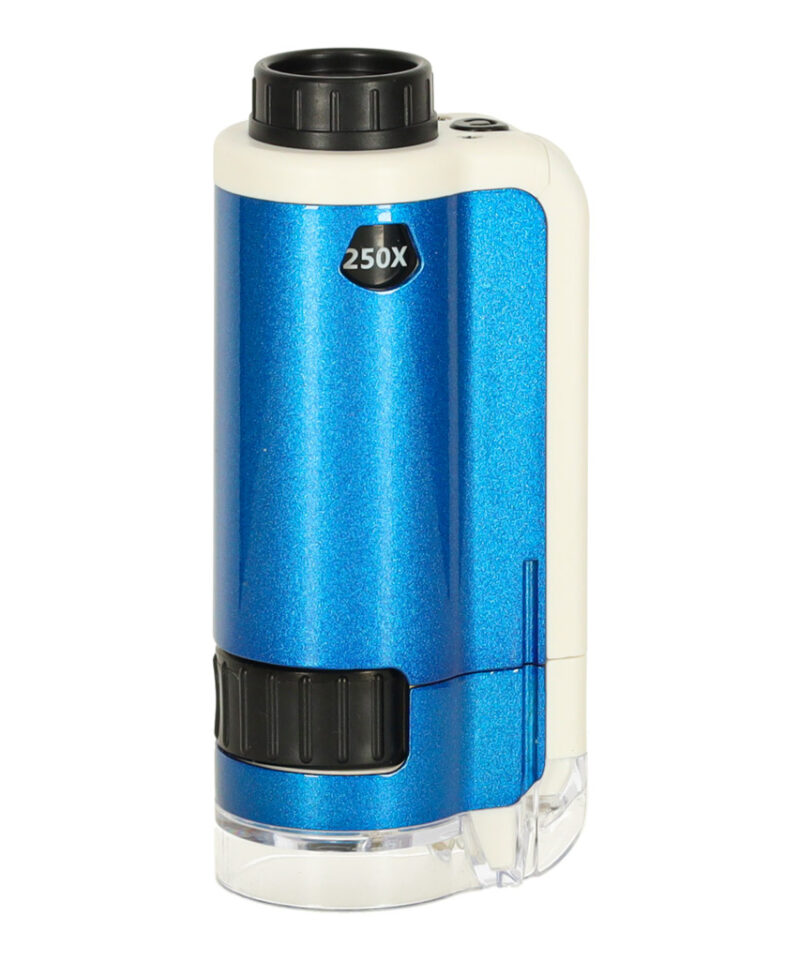 Laste mikroskoop kahe suurendustasemega