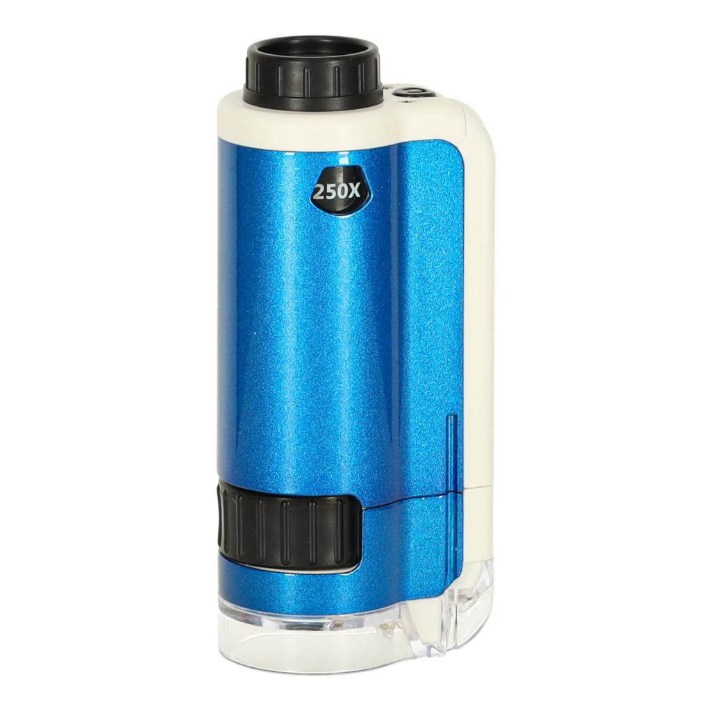 Laste mikroskoop kahe suurendustasemega