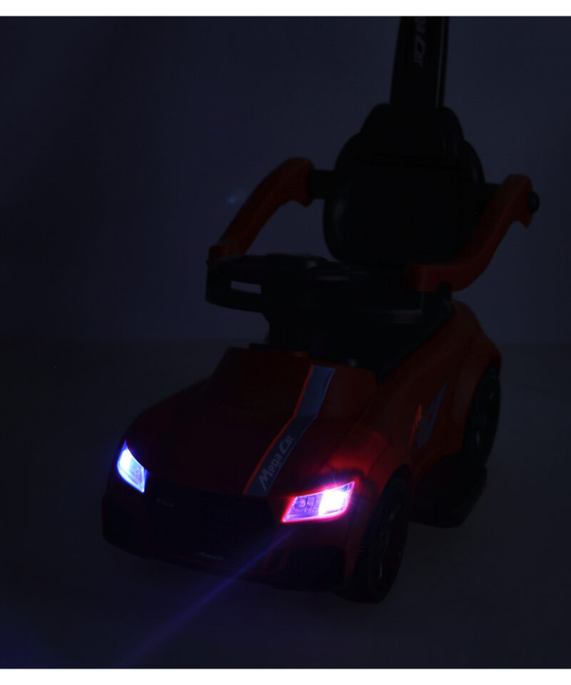 Punane auto väikestele võidusõitjatele