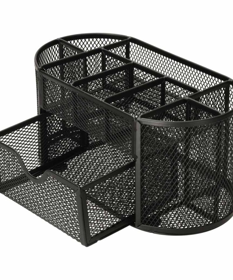 Minimalistlik metallist korraldaja