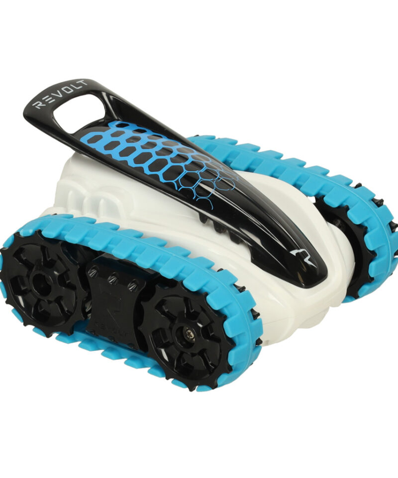 Kaugsõidu roomikauto sinine mänguasjana