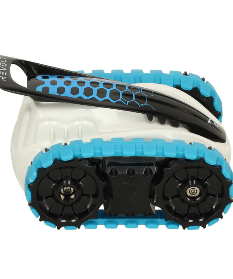 Futuristlik disain siniste aktsentidega