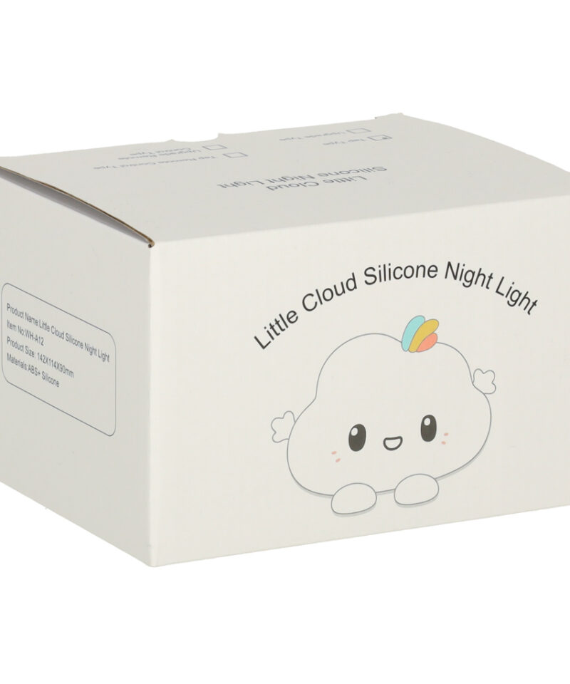 Hubane pilvekujuline öölamp lastele