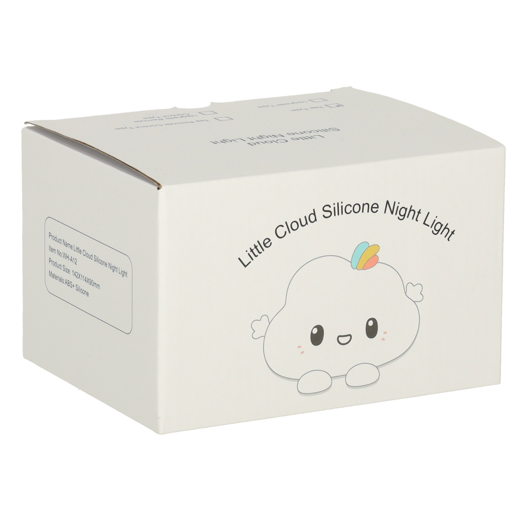 Hubane pilvekujuline öölamp lastele