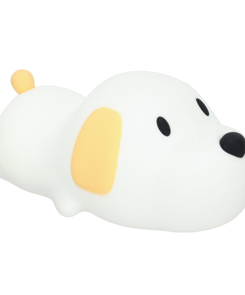 Laste öölamp silikoonist koerakujuline