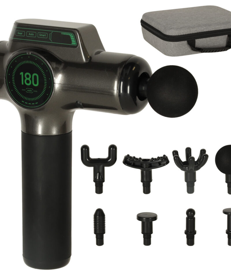 Mitmekülgne kehahooldusmassöör LED-ekraaniga