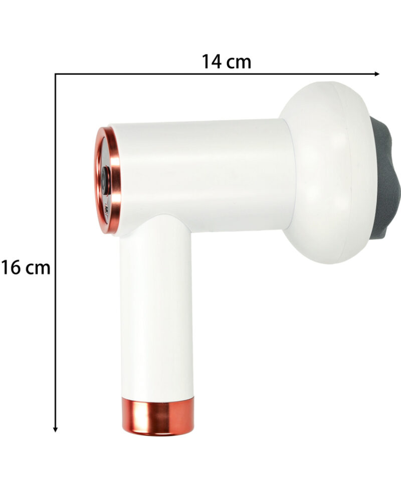 5 vahetatavat otsikut massaažipüstolile